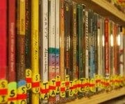 photo of cds in KBCS library