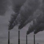 Smoke stacks at Coal Power Plant