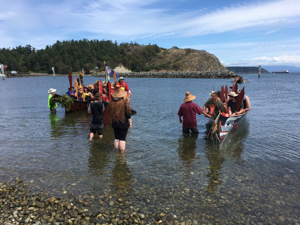 Canoe Journey 2019 Samish Landing 91.3 KBCS 91.3 KBCS