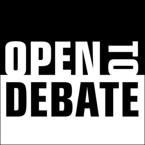 Open to Debate promotional logo
