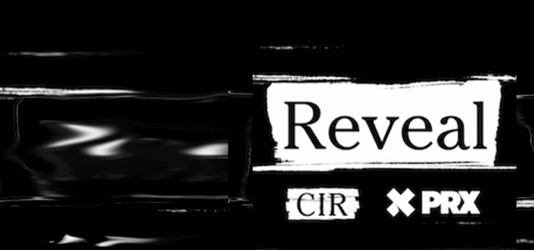 Reveal Weekly logo title on black background with PRX CIR logos